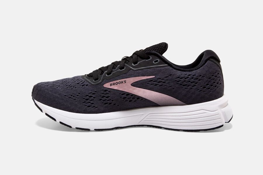 Brooks Anthem 3 Road Löparskor Dam - Svarta/Rosa - 0796-KOXQD